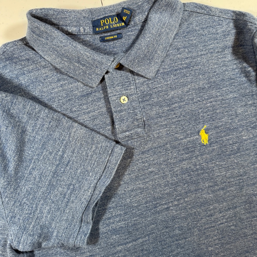 Polo by Ralph Lauren Blue Men's Shirt